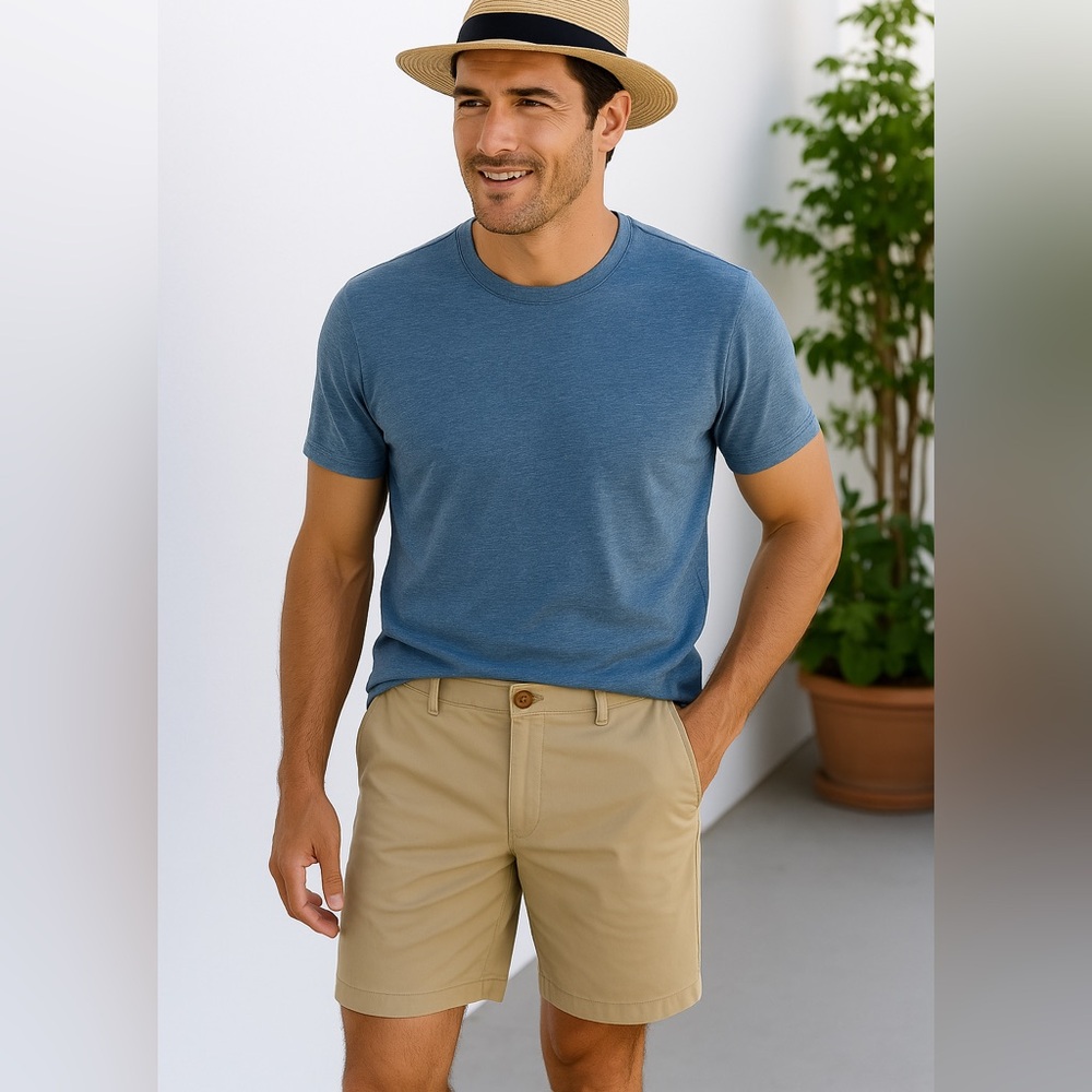 Weekend-Ready Peter Millar Pima Cotton Shorts 🏞️ Size 38